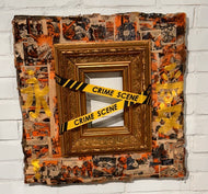 Orange Pep is around the crime scene