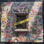 Outframed Marvel crime scene